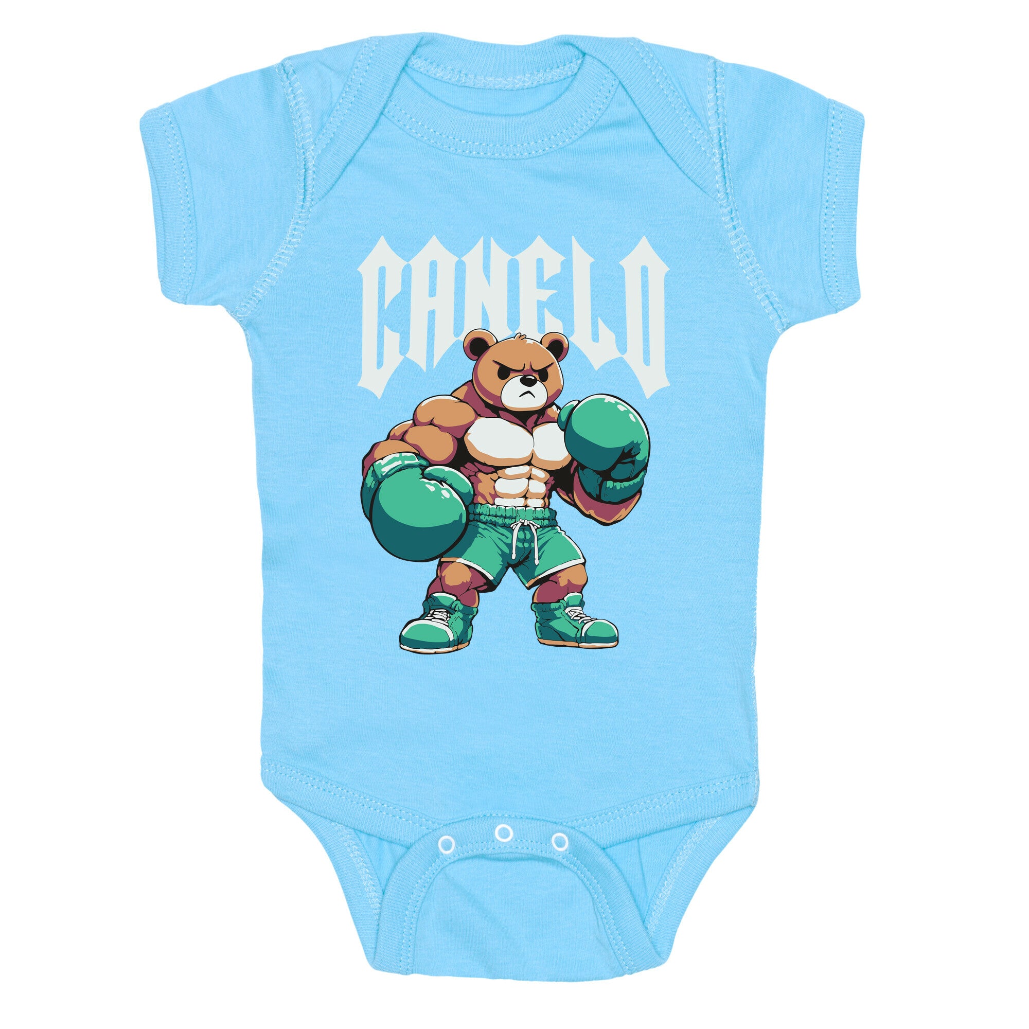 Canelo Teddy Bear Baby One-Piece